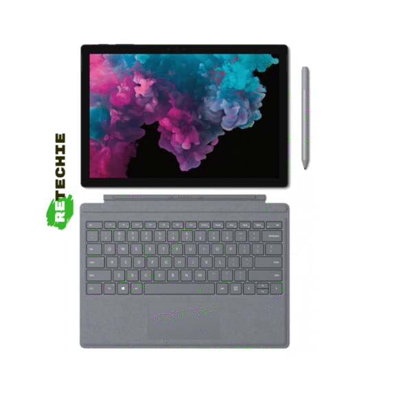 Refurbished Microsoft Surface Pro 6 | Intel Core I7-8 Gen | 16GB DDR4 Ram | 256GB NVME SSD | Detachable | 2 Years Warranty