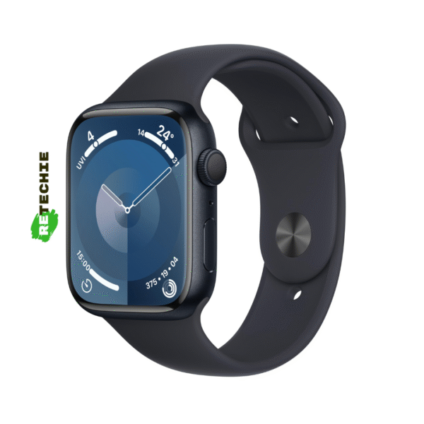 Refurbished Apple Watch Series 9 [GPS 45mm] Smartwatch with Midnight Blue 100% Battery